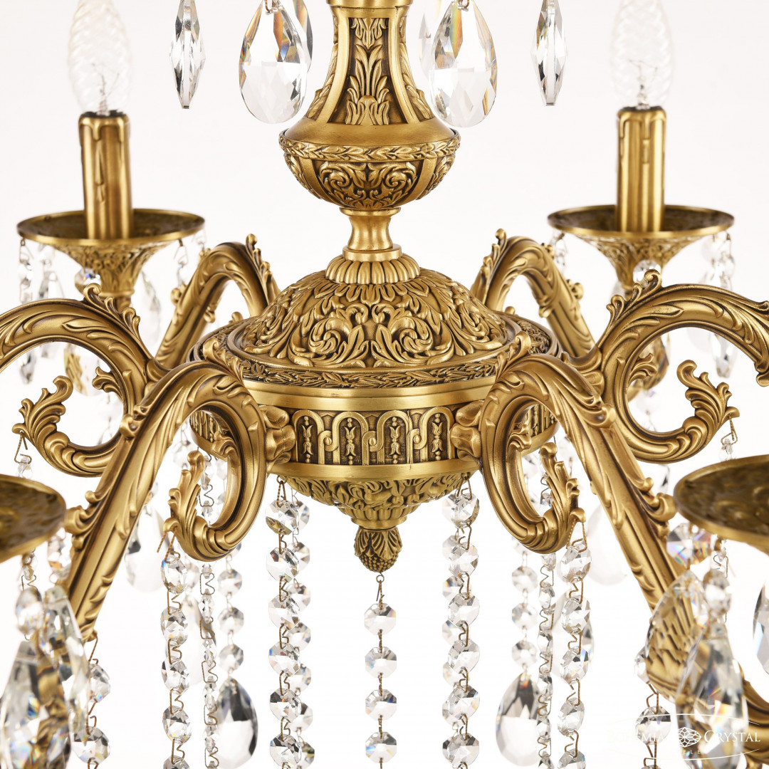 Люстра бронзовая с хрусталём 71202/6/210 B FP