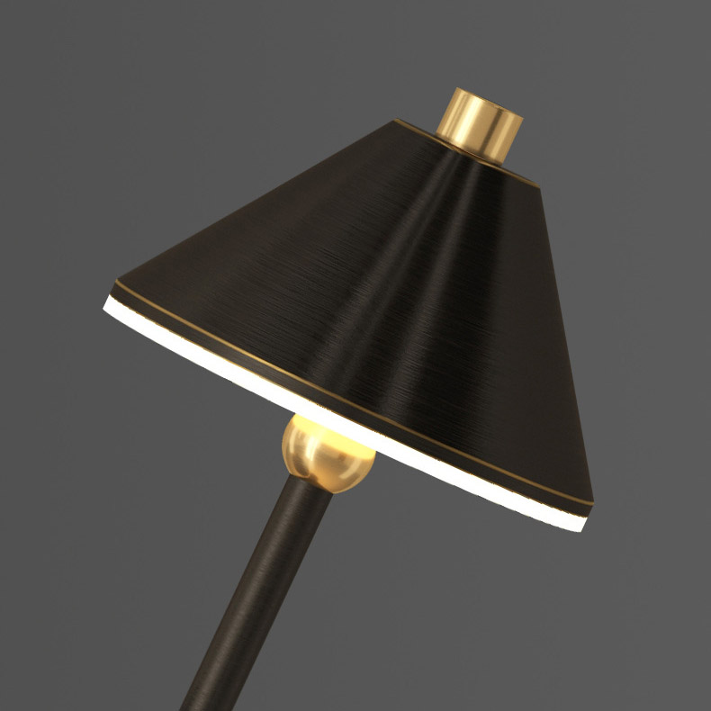 Настольная лампа GENRE TAB Brass by ImperiumLoft