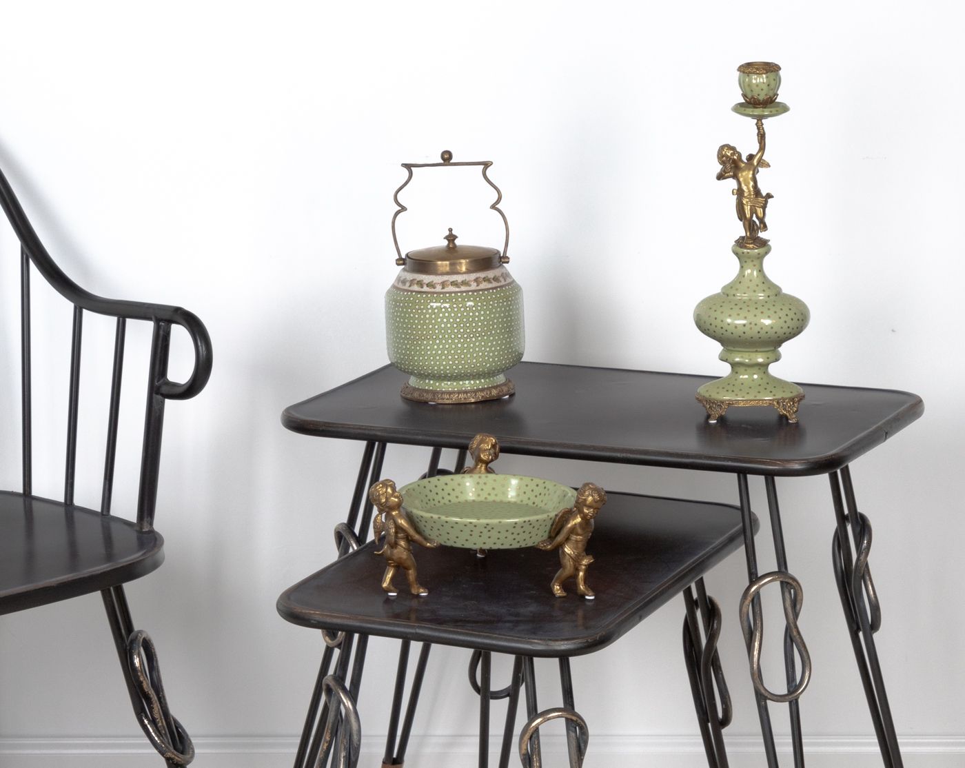 Ваза с крышкой Glasar J631EC/LD3338