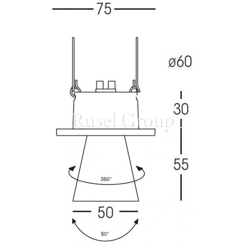 Потолочный светильник Linea Light CONUS 7269