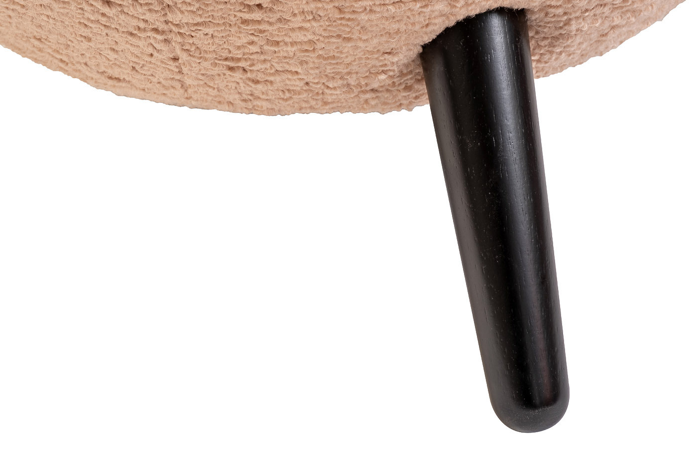 Кресло розовое искусственный каракуль Garda Decor 48MY-2746 LPI