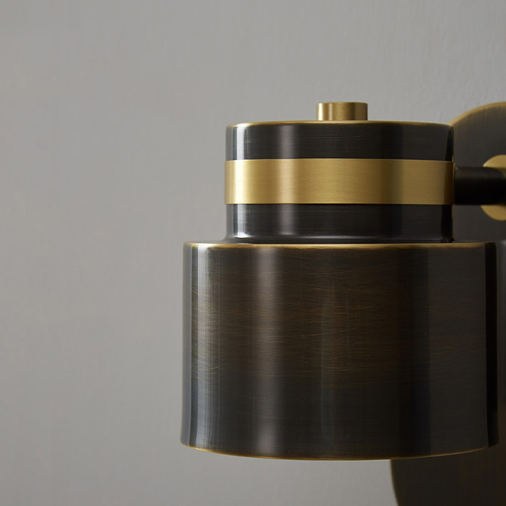 Настенный светильник KAPPA B Brass by ImperiumLoft