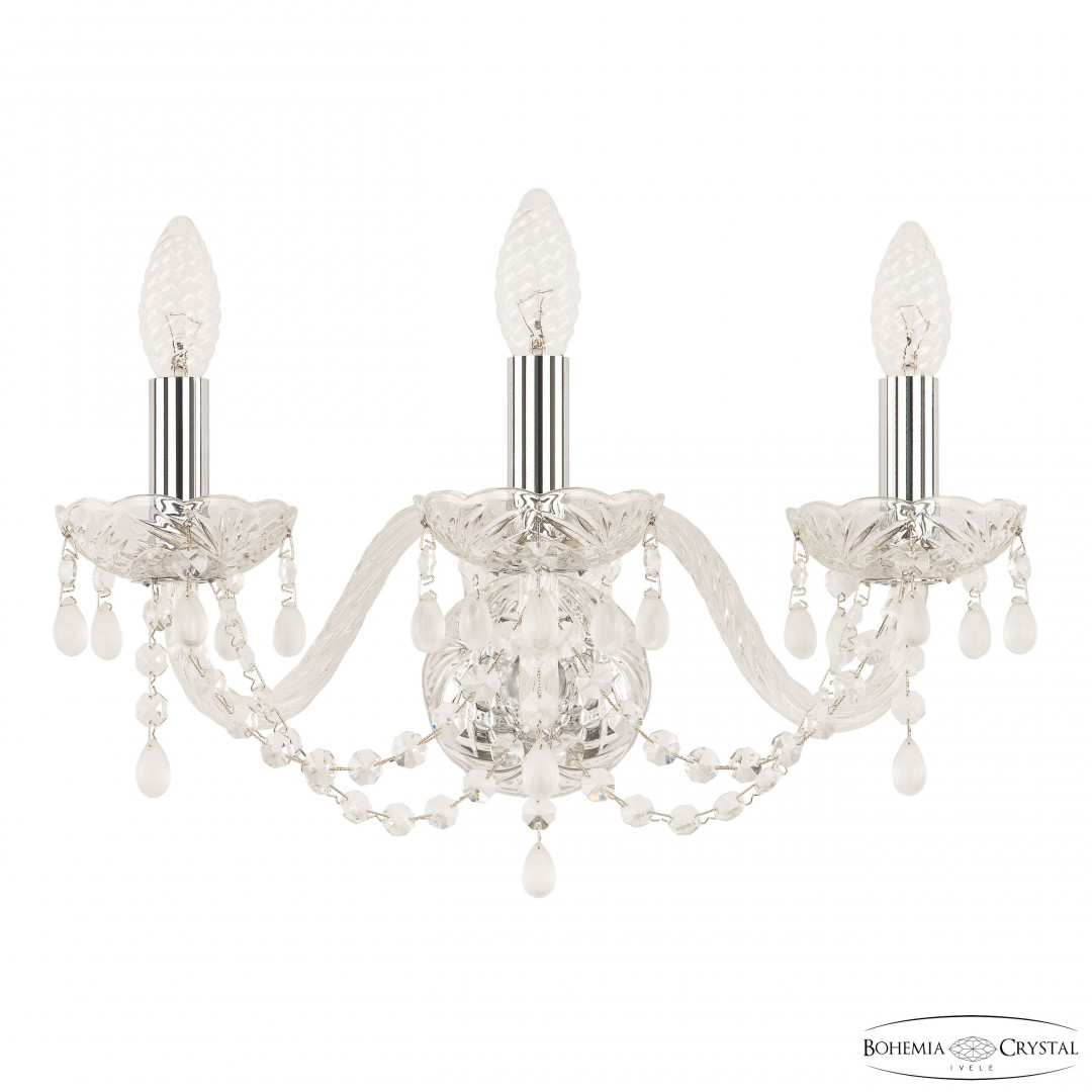 Бра хрустальные 112B/3/165 Ni V0300 Bohemia Ivele Crystal