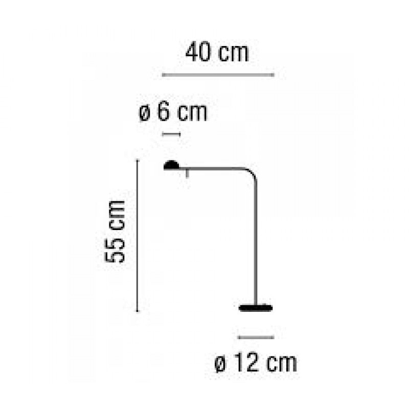 НАСТОЛЬНЫЙ СВЕТИЛЬНИК VIBIA Pin 1655