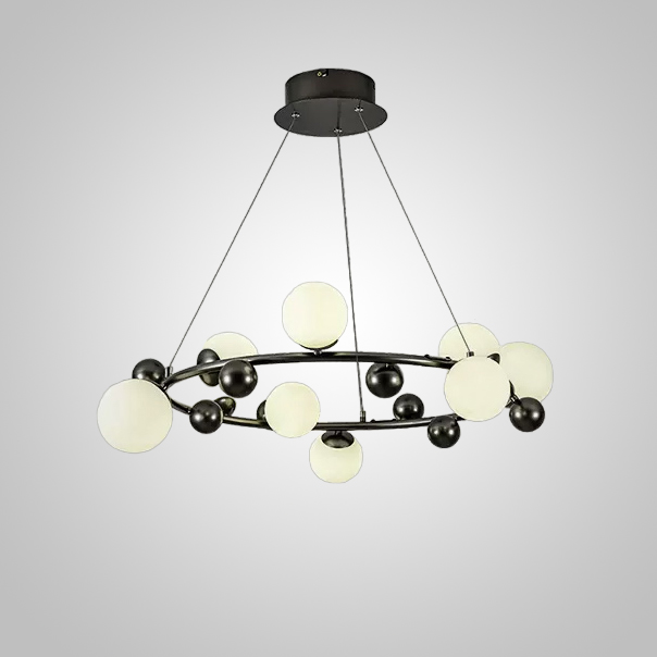 Кольцевые люстры и светильники DONALD D80 by ImperiumLoft