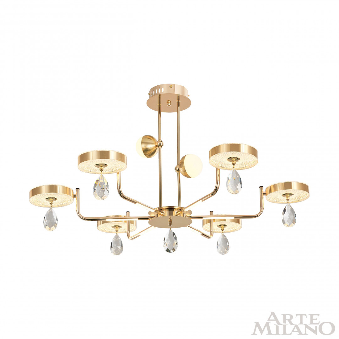 Люстра светодиодная 272210/6 GD Arte Milano