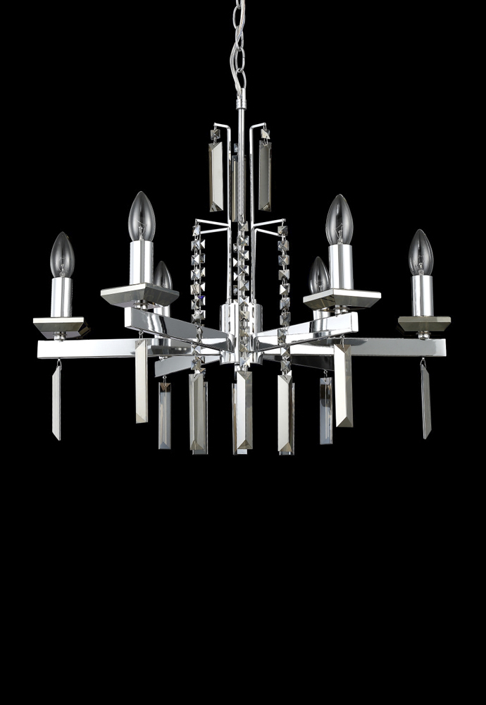 Люстра Crystal Lux MARRON SP6 CHROME