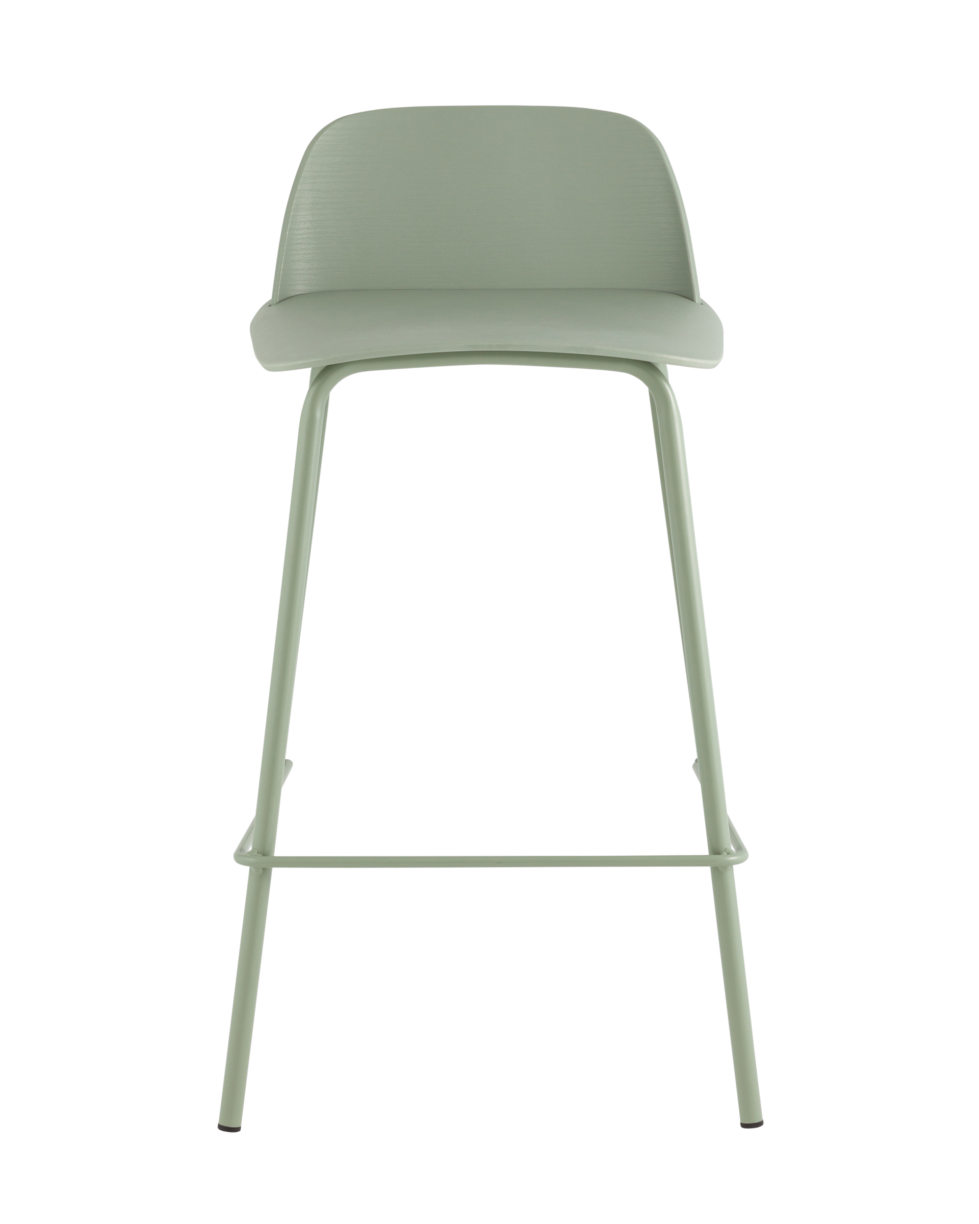 Стул полубарный Mist серо-зеленый Stool Group