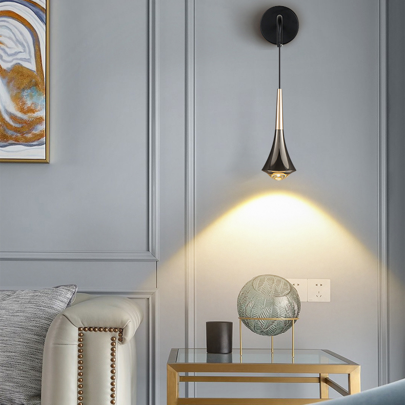 Настенный светильник CAI WALL Brass 3000К by ImperiumLoft