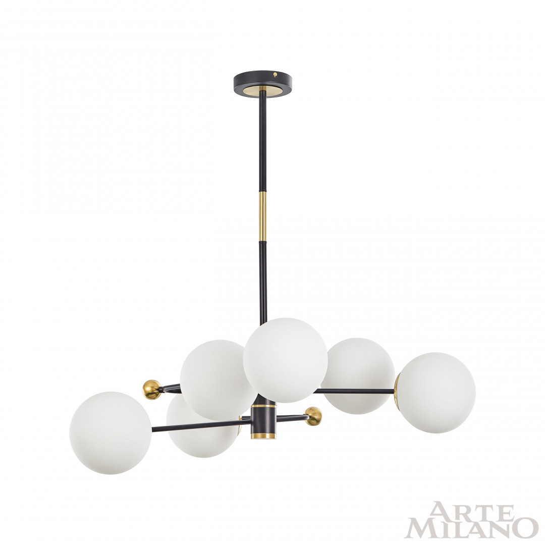 Люстра 272708/6 BK/GD Arte Milano