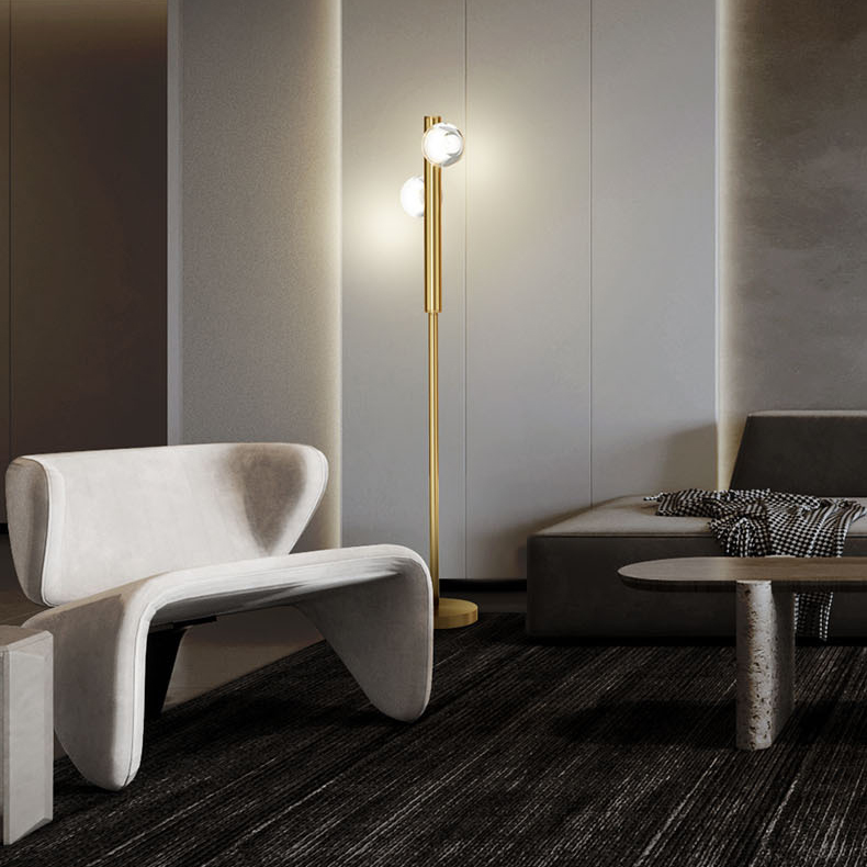 Торшер ILIANA FL Black by ImperiumLoft