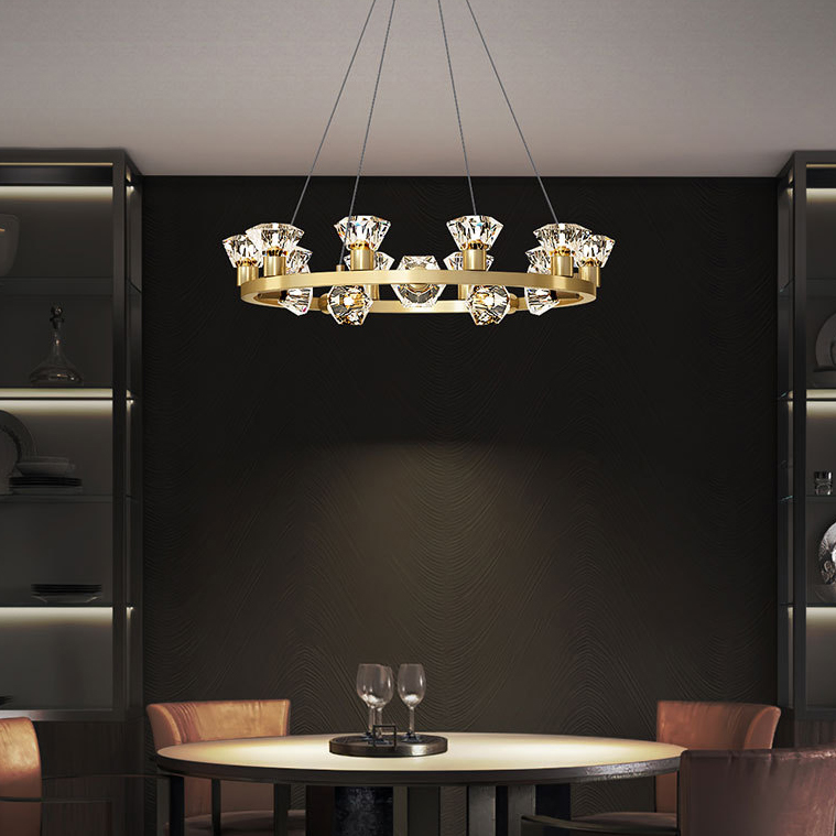 Подвесная люстра KENDRA CH D83 Black Brass by ImperiumLoft