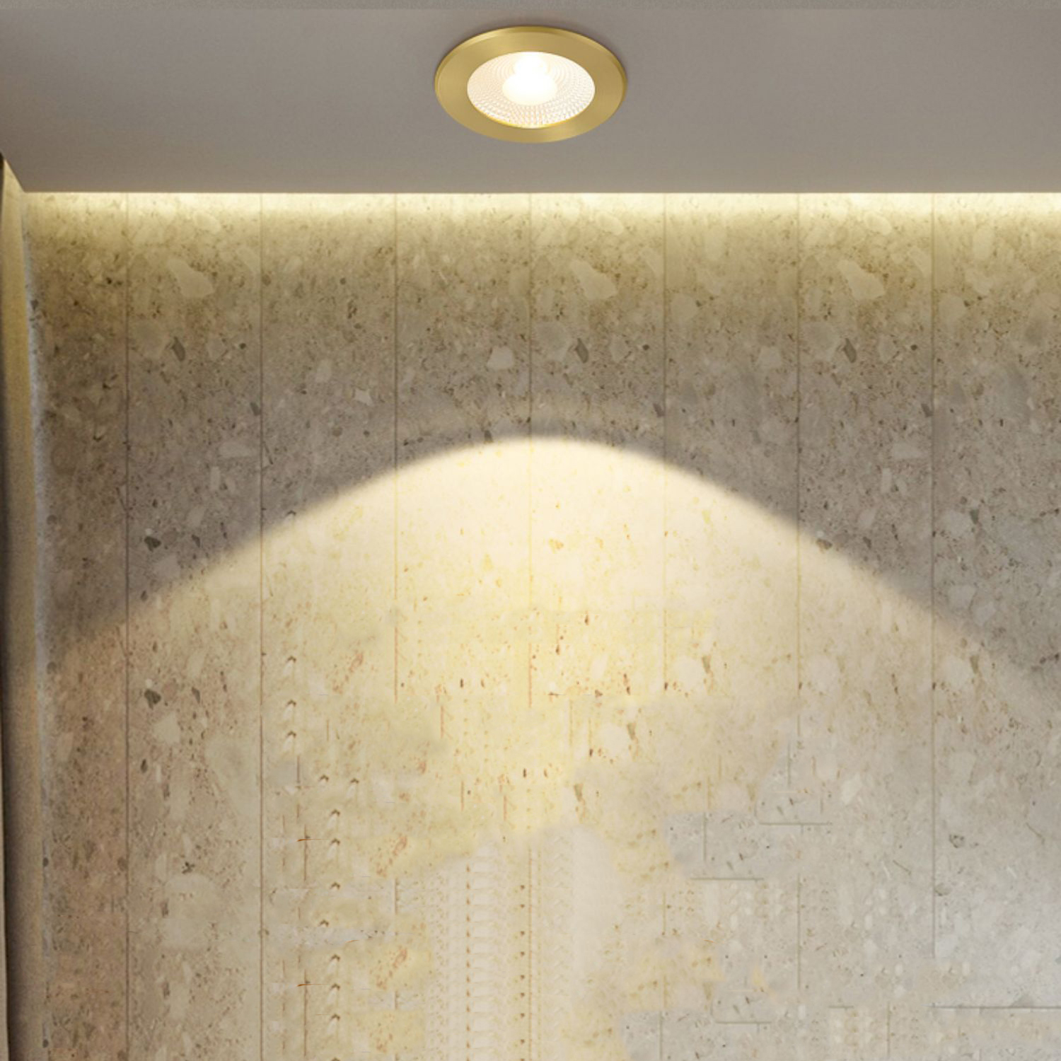 Встраиваемый светодиодный светильник ACT D10 4000К 7W by ImperiumLoft