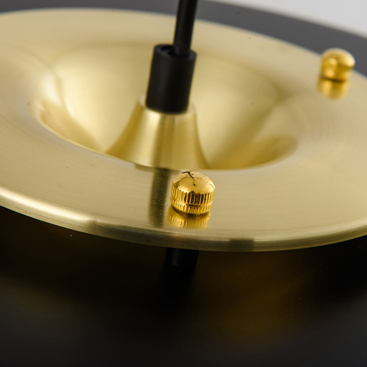 Люстра Delight Collection 9187P black/gold