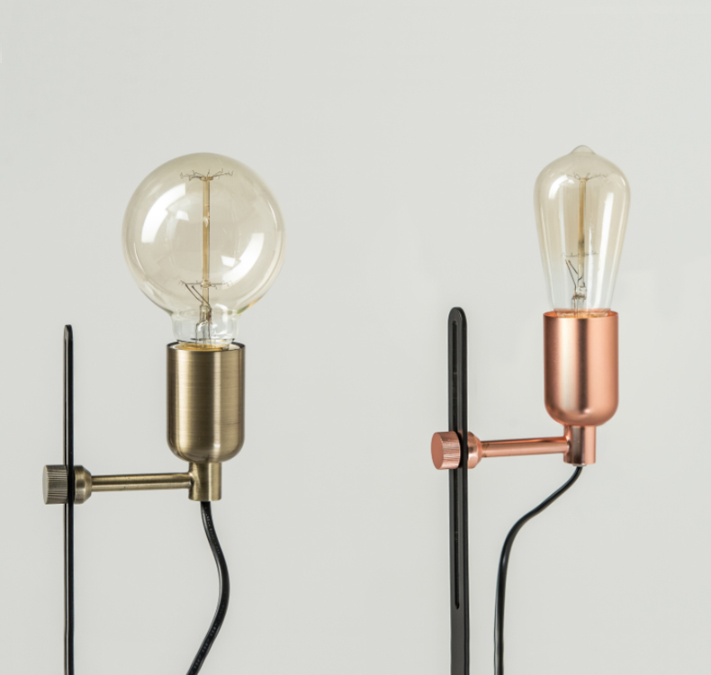 Настольная лампа PULLOUT TAB Bronze by ImperiumLoft