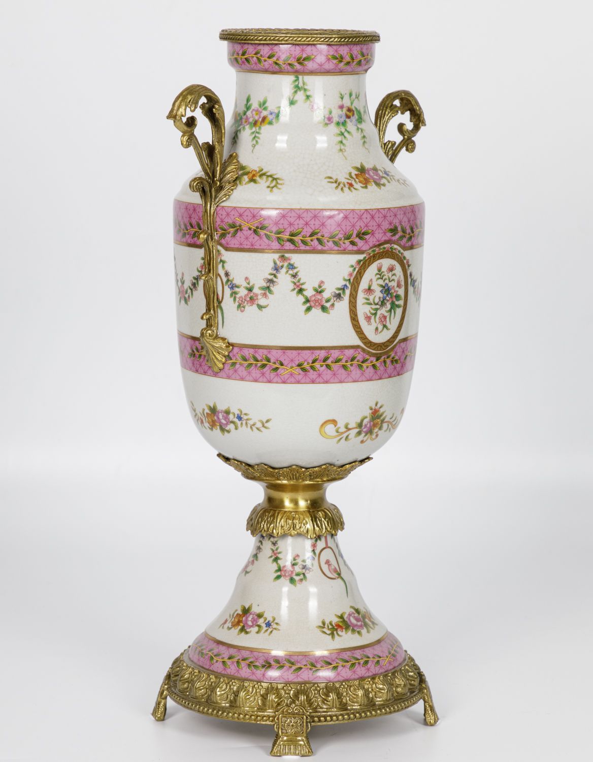 Ваза с ручками Glasar J722EC/HX0462