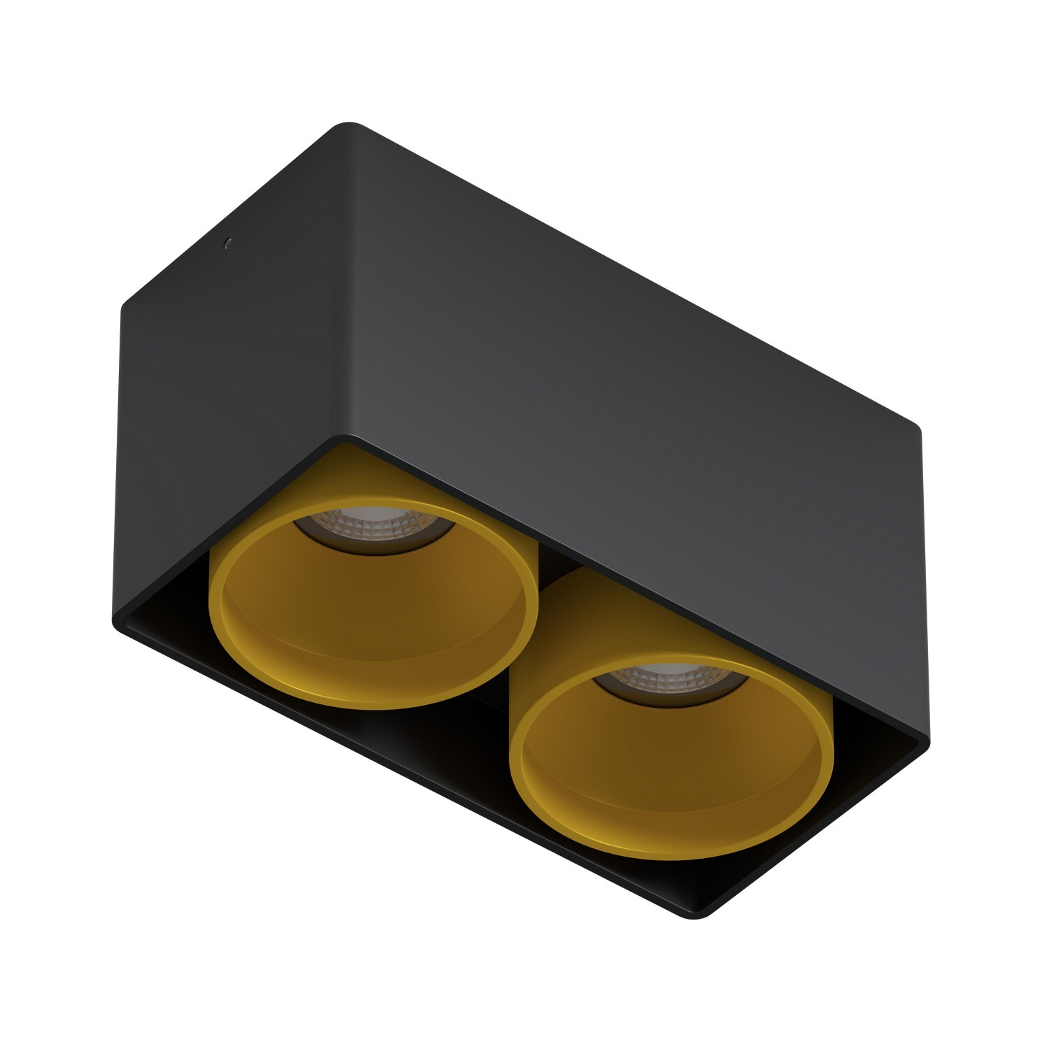 Накладной светильник под  сменную лампу Ledron KEA 2 ED GU10 Black-Gold