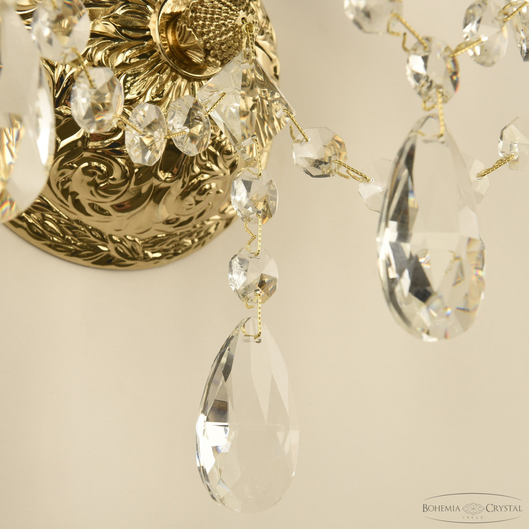 Бра хрустальные 16215B/2/141 G Bohemia Ivele Crystal