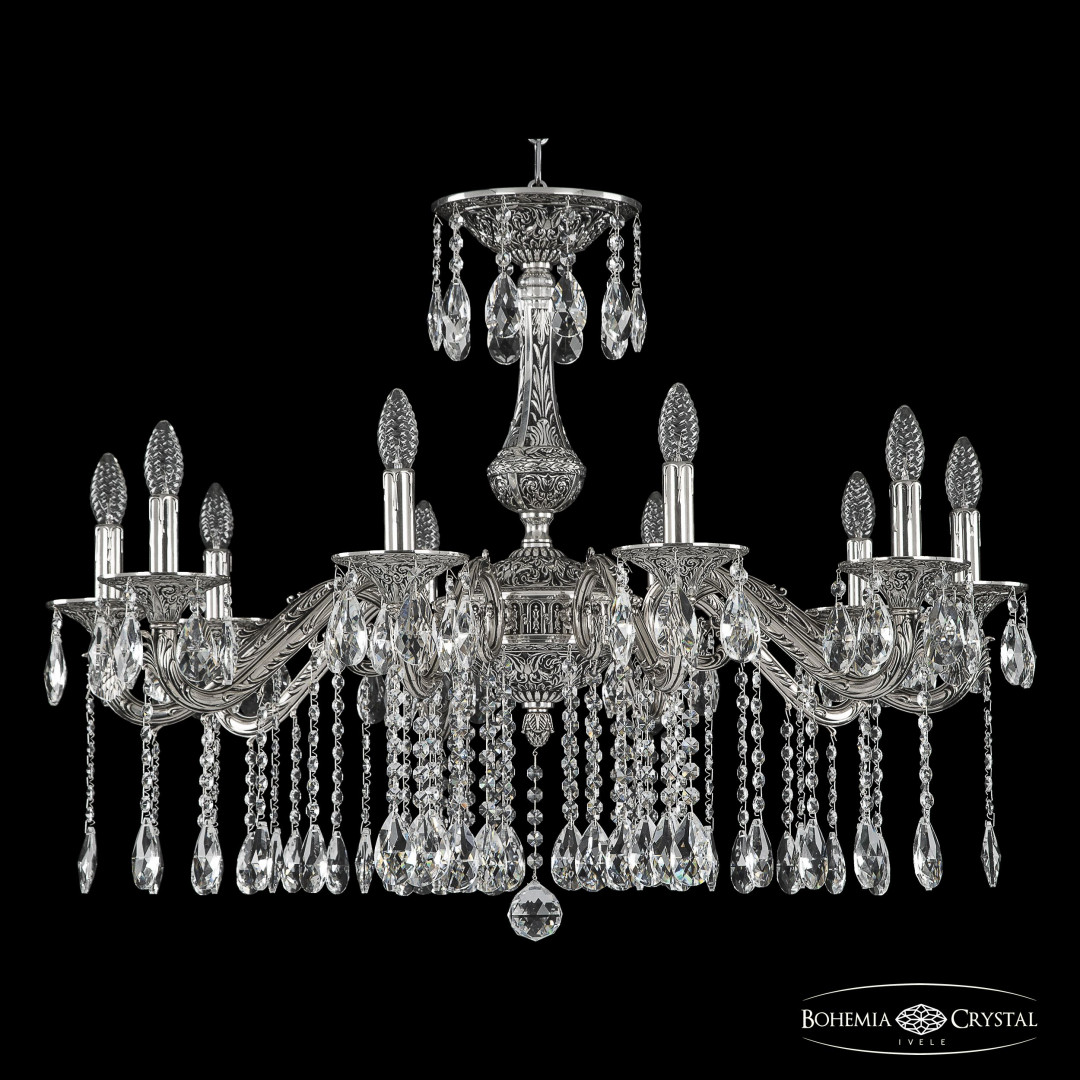 Люстра бронзовая с хрусталём 71102/10/300 A NB