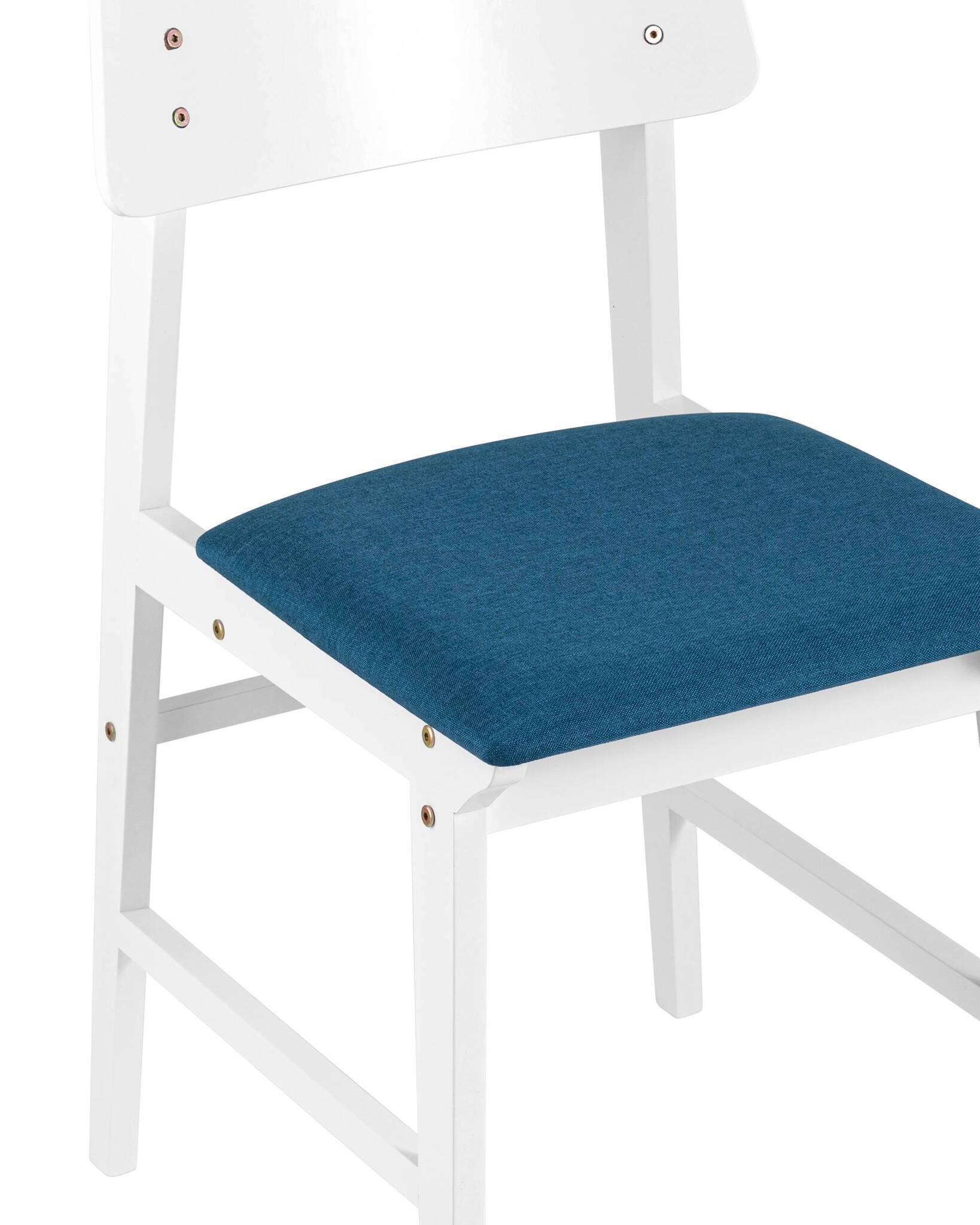 Стул ODEN WHITE синий 2 шт. Stool Group