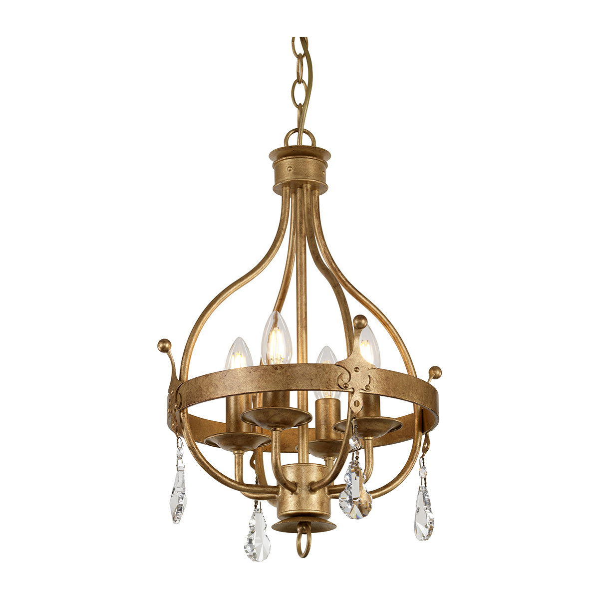 Люстра WINDSOR4 Elstead WINDSOR4-GOLD