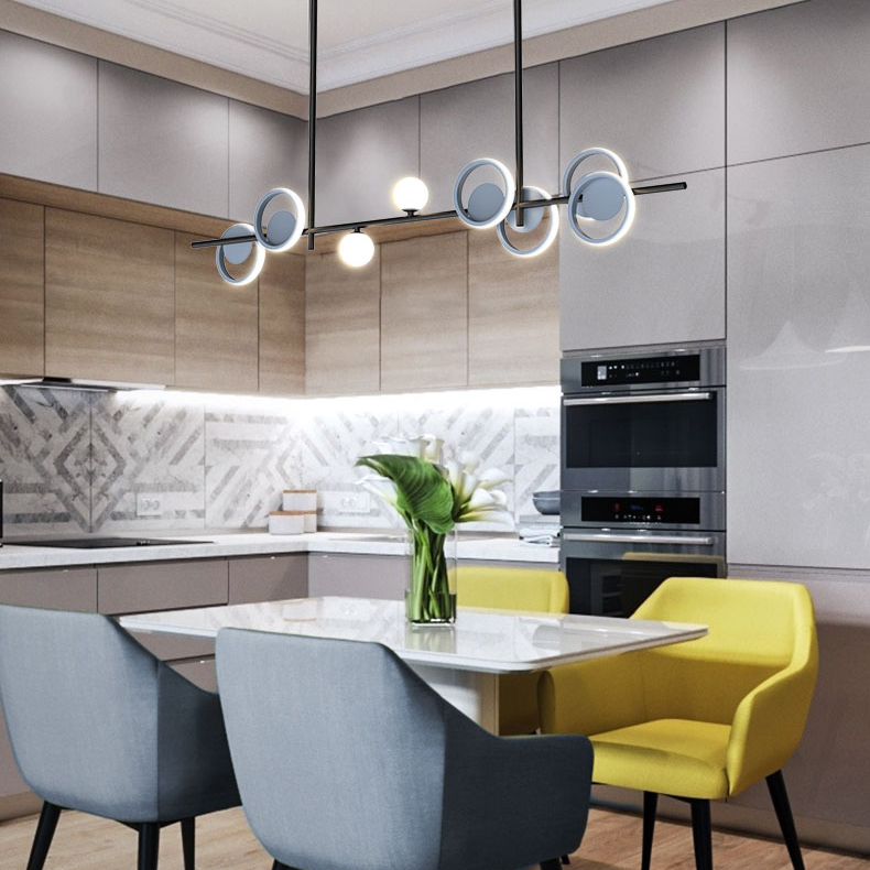 Потолочный светильник ANSTEN L1 Grey Black by ImperiumLoft