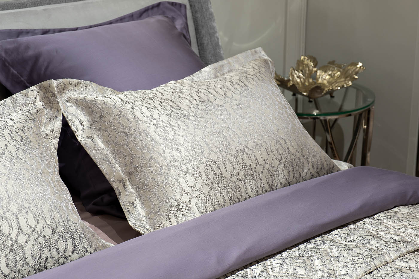 Комплект из 2х декоративных наволочек HOUSTON 50х70см серый Garda Decor 121GD-11001