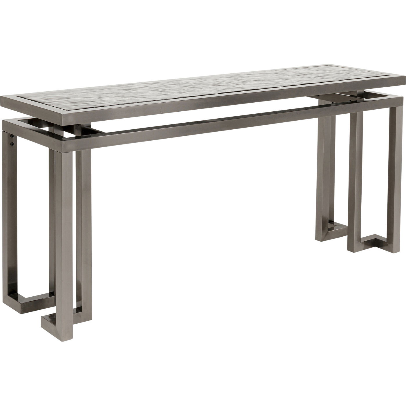 Консоль Gold Rush Graphite KARE 70106