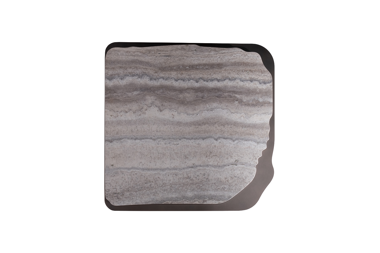 Стол журнальный Travertine 60*60*48 Garda Decor 58DB-04056