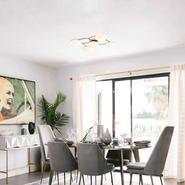 Люстра Champignon Flushmount by ImperiumLoft