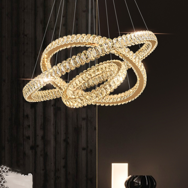 Подвесная люстра SEFENIAS B D40+60+80 Chrome by ImperiumLoft
