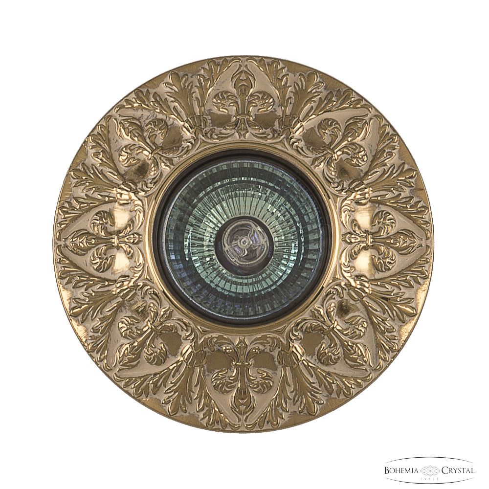 Точечный светильник бронзовый 1790/10/FL GI Bohemia Ivele Crystal