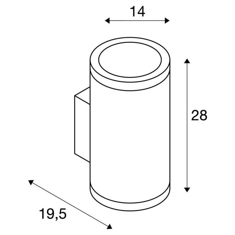 Настенный светильник SLV 1000446