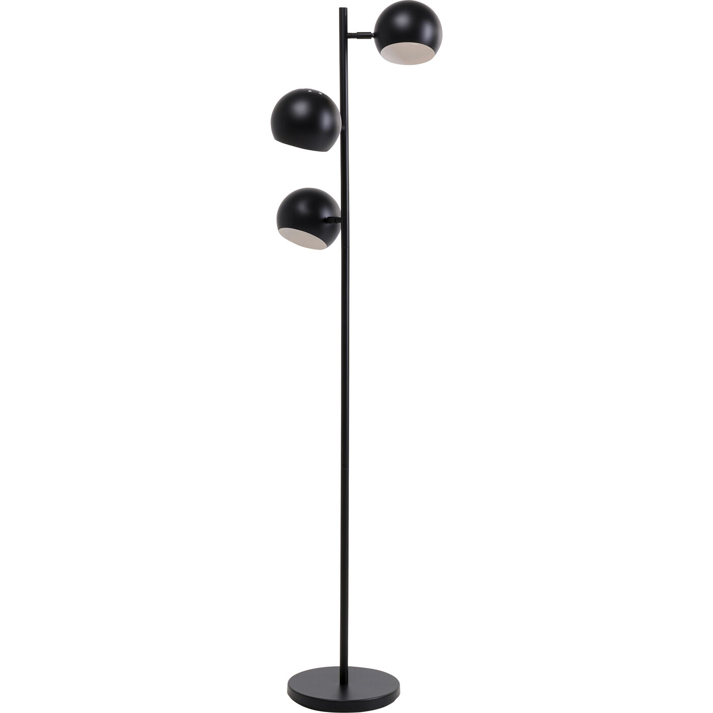 Светильник напольный Calotta Black 3-lite 151cm KARE 57463