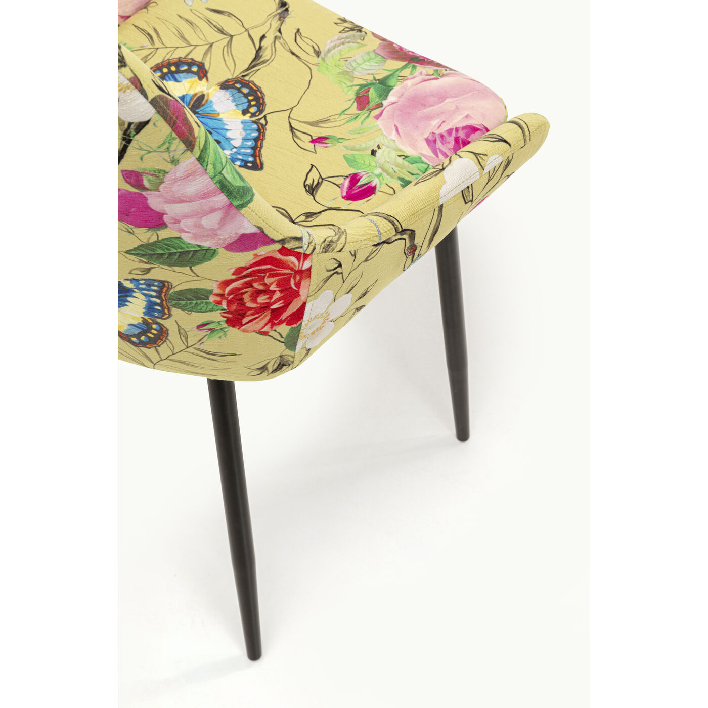 Стул East Side Flower Fever Yellow KARE 71131