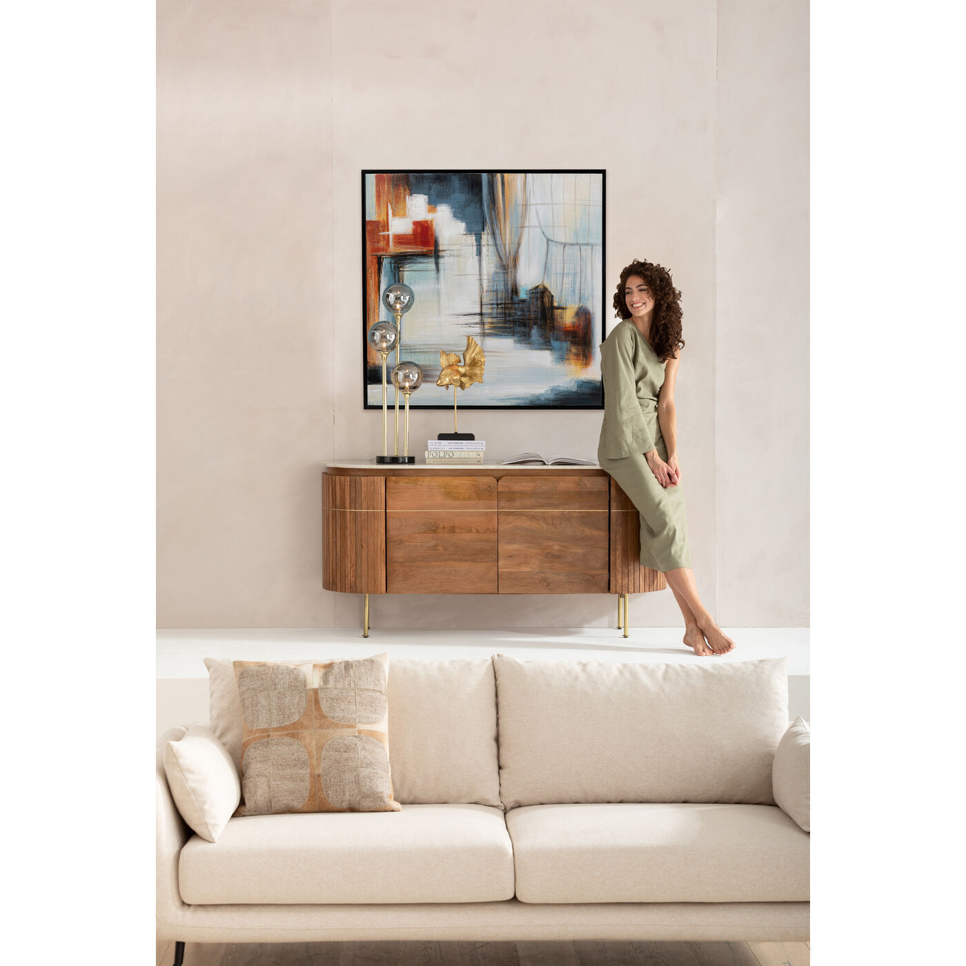 Картина в рамке KARE Abstract 55432