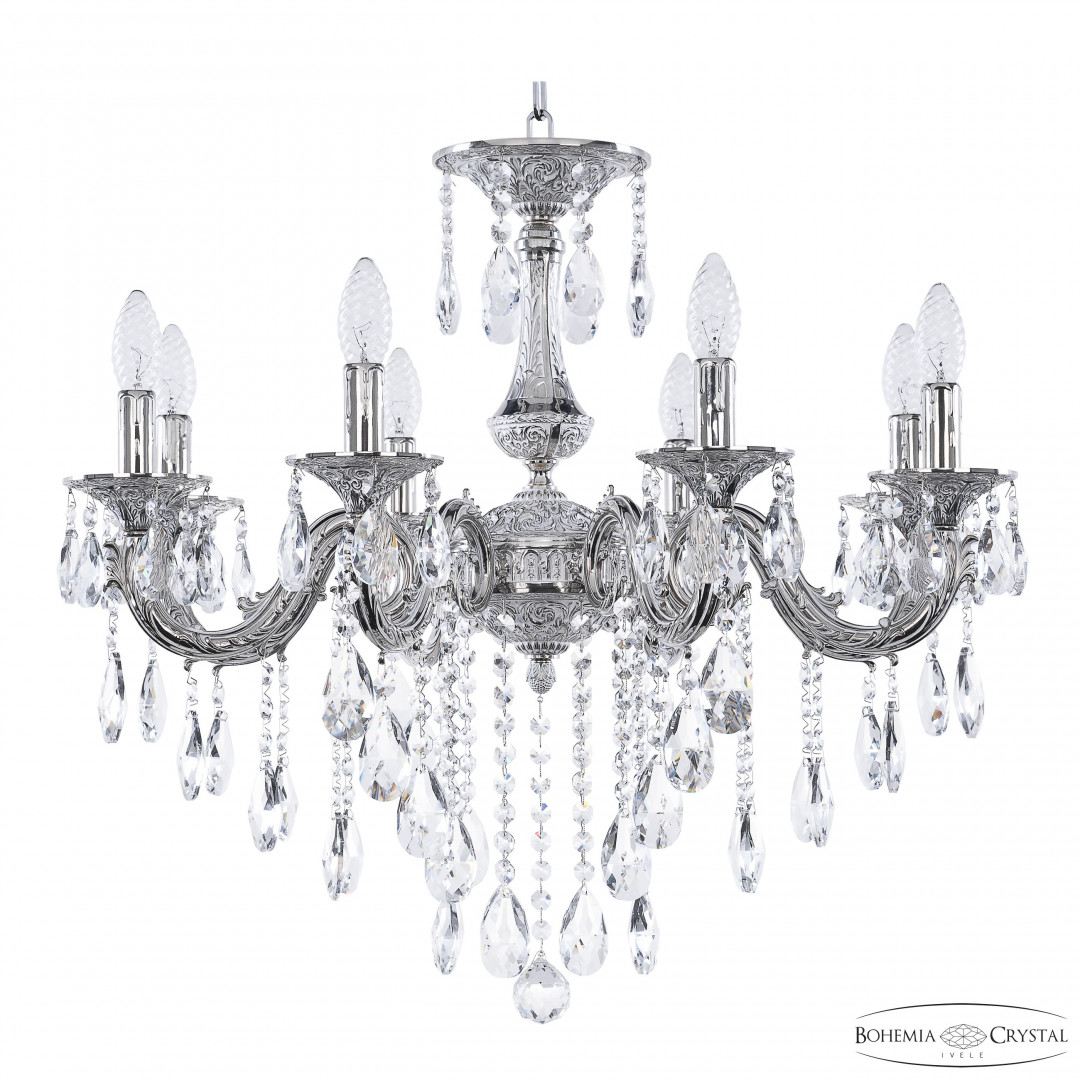 Люстра бронзовая с хрусталём 71101/8/210 B NW