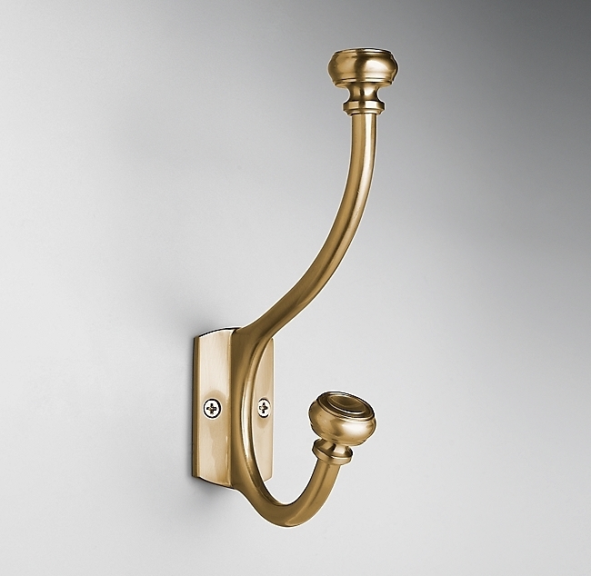 Крючок Restoration Hardware Gilmore Aged Brass