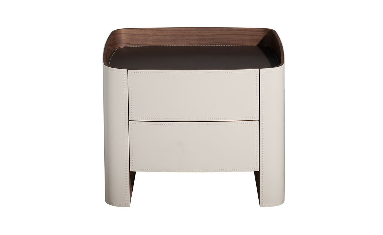 Тумбочка с 2 ящиками светлая 56*46*49 Garda Decor 77IP-02000