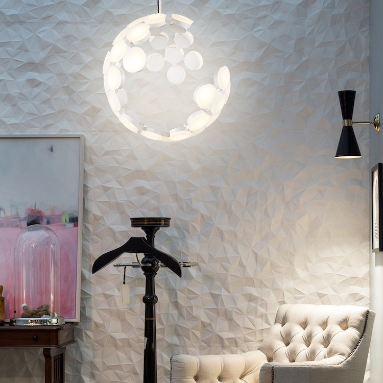 Подвесная люстра LUNA Черный by ImperiumLoft