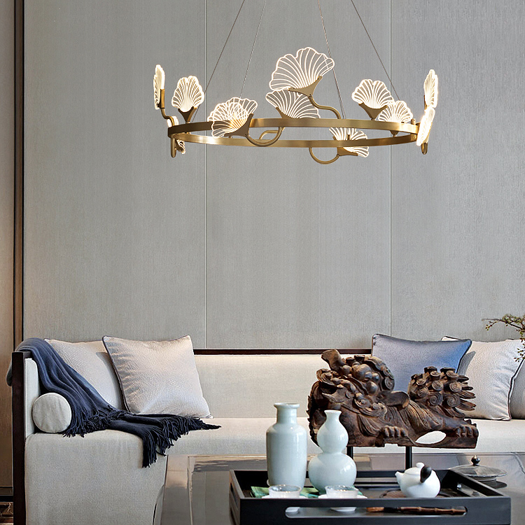 Светодиодная люстра с кольцевым каркасом SELVI B D70 by ImperiumLoft