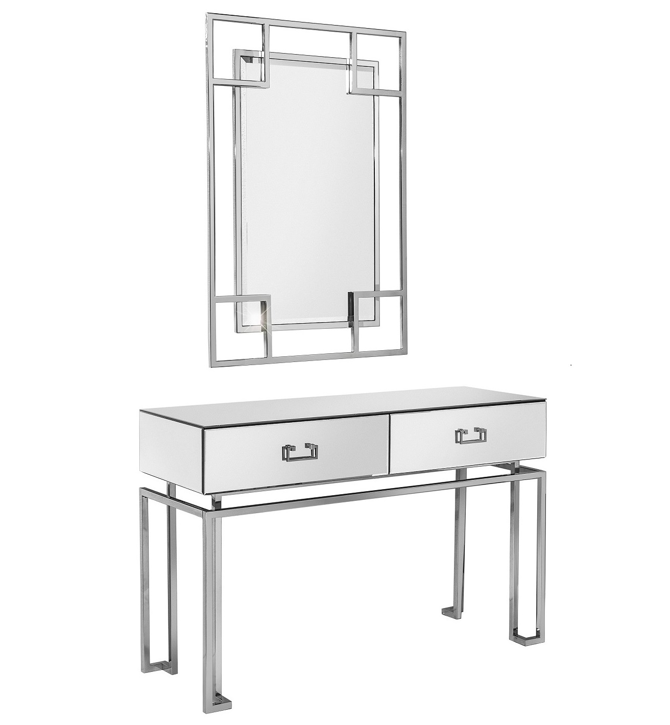 Зеркало в металлической раме Hi-Tech Art-Zerkalo MD1111ST