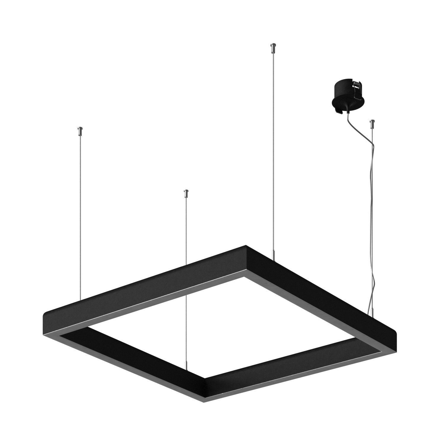 Подвесной светодиодный светильник Ledron SKYLINE Basic 505 Black 3000K