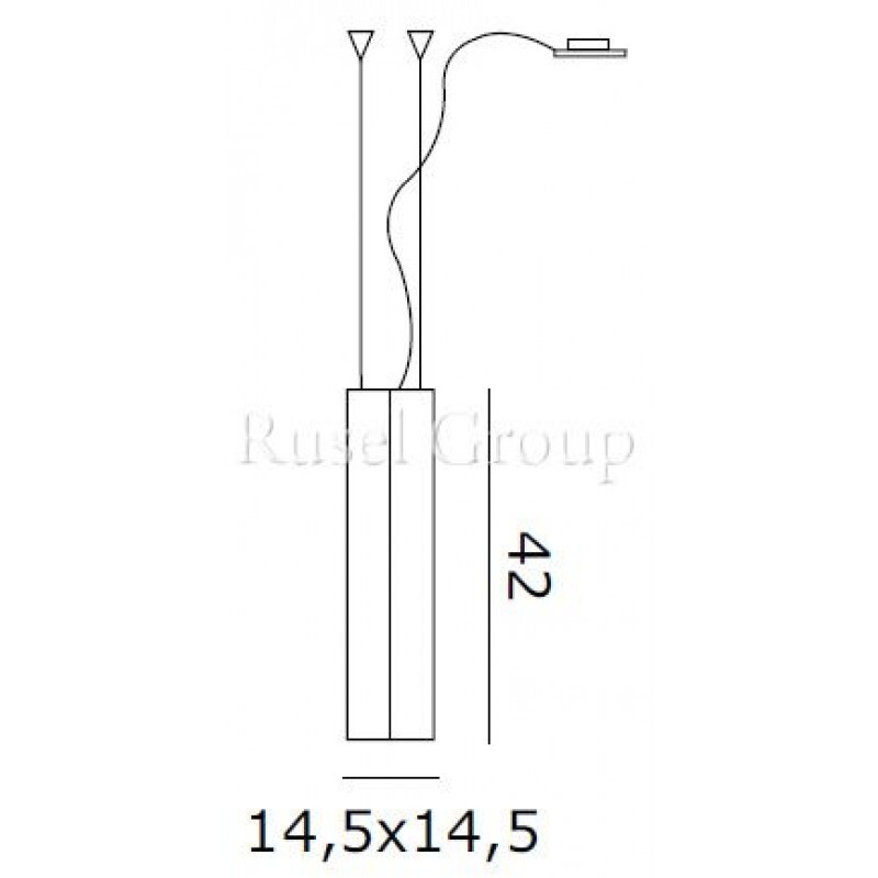 Подвесной светильник de MAJO CARRE S1GD