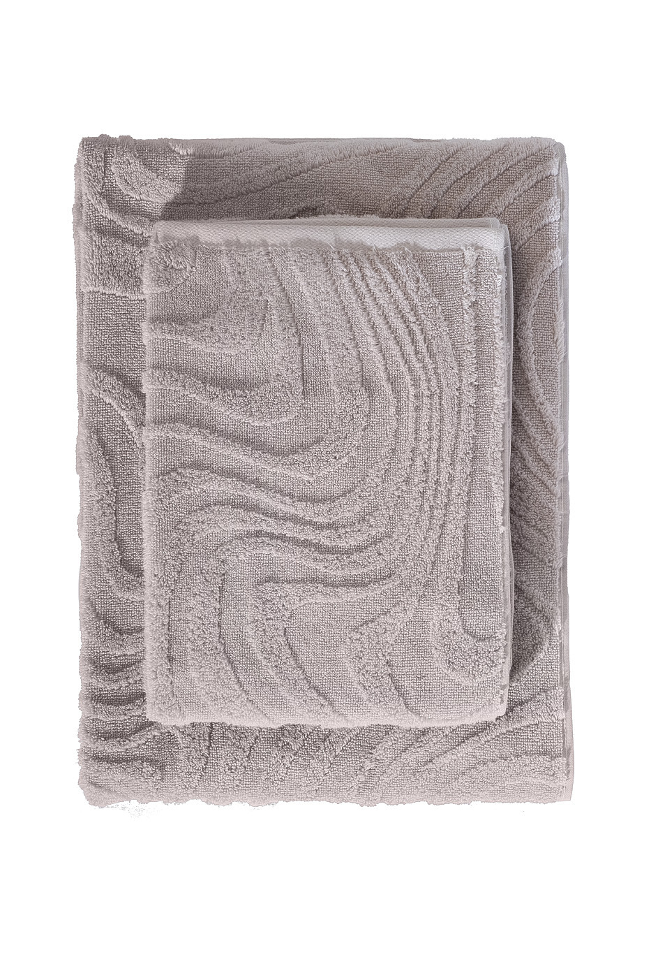 Полотенце "Диана" махровое 50*100 бежевое Garda Decor 106DMT- 661-4113 -POL BEG