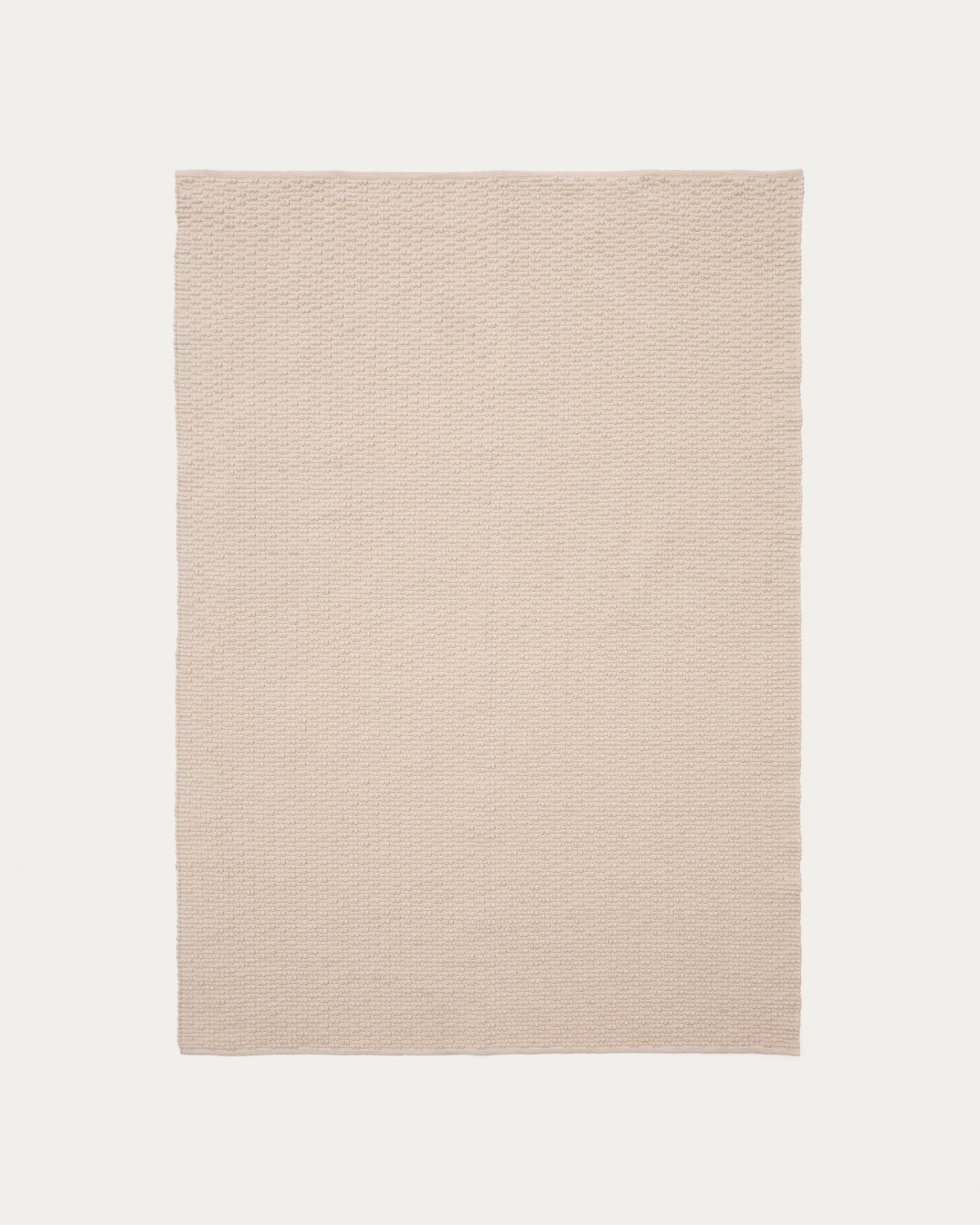 Ковер Mascarell из хлопка и полиэстера белого цвета 160 x 230 см La Forma (ex Julia Grup)