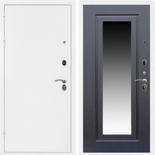 Дверь входная Graf Престиж Белая шагрень / МДФ 16 мм ФЛЗ-120 Венге