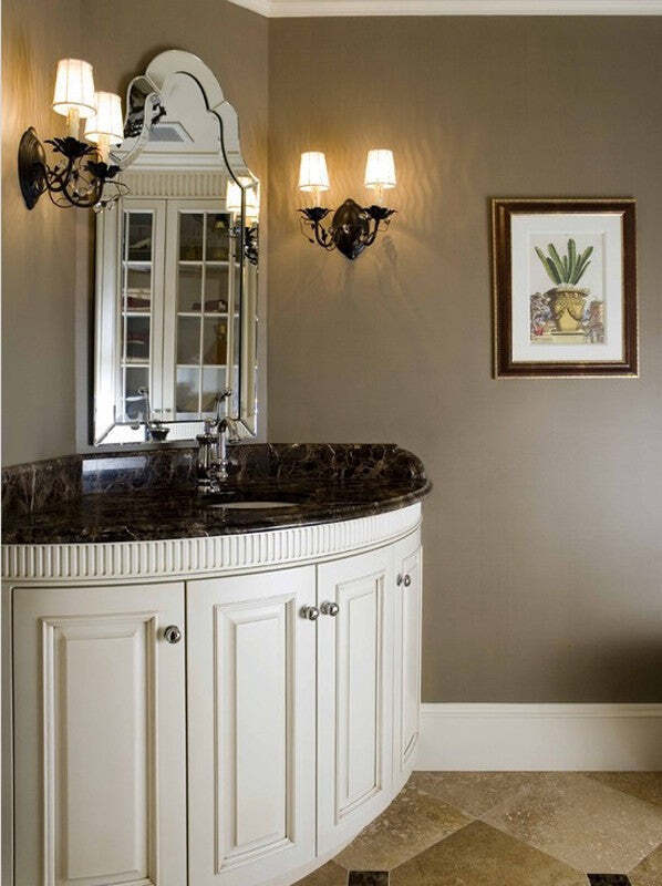 Арочное настенное зеркало Лексингтон Louvre Home LHVM36