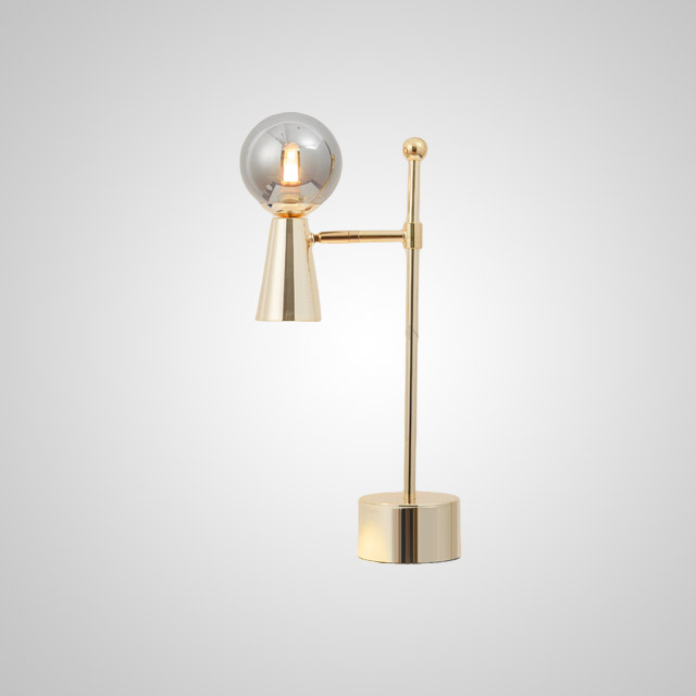 Настольная лампа ABELINA TAB Gold Grey by ImperiumLoft