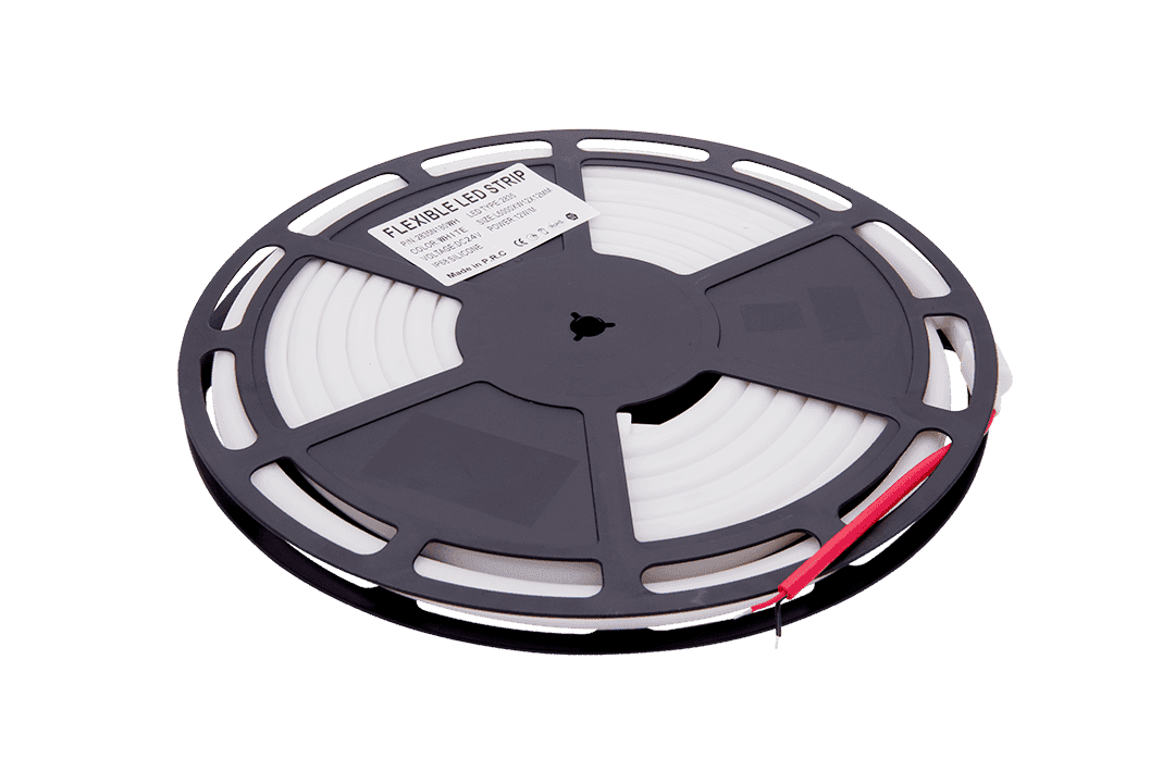 Термостойкая светодиодная лента холодного свечения SWG NE8180-24-12-W-68